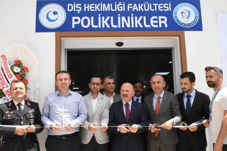 Adıyaman Üniversitesi Diş Hekimliği Fakültesi Ağız ve Diş Sağlığı Merkezi Ek Binasının Açılışı Gerçekleştirildi