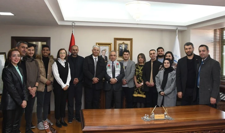 Adıyaman Üniversitesi Filistinli Misafirlere Ev Sahipliği Yaptı  