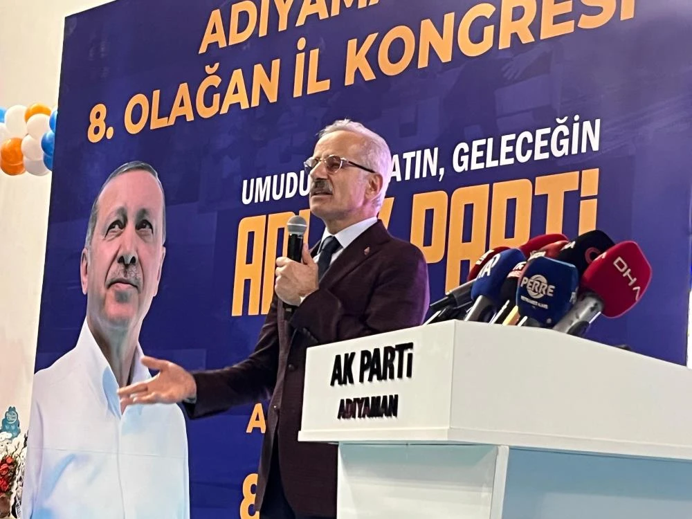 AK Parti Adıyaman İl Başkanlığı 8. Olağan Kongresi gerçekleşti.