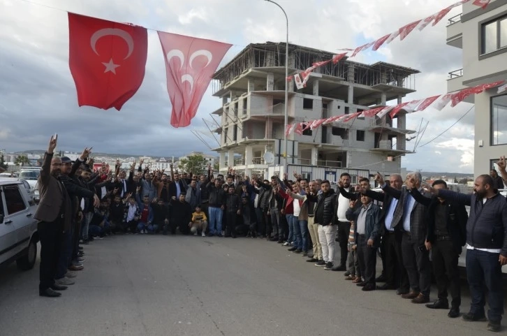 Gençlerden MHP’ye dev katılım! ‘’İlk Oyumuz ile MHP’yi kilis’te 1. Parti yapacağız’’