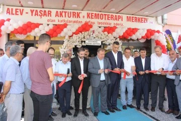 ALEV-YAŞAR AKTÜRK KEMOTERAPİ MERKEZİ AÇILDI