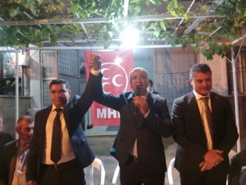 Almas ve Turgut ailelerinden MHP’ye büyük katılım