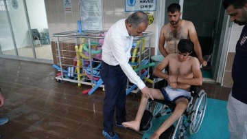 Doktor Başkan depremde fiziksel kayıp yaşayan vatandaşlar için imkanları seferber ediyor 