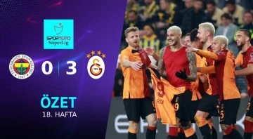 Fenerbahçe - Galatasaray maç sonucu: 0-3 | Derbide zafer Aslan'ın!