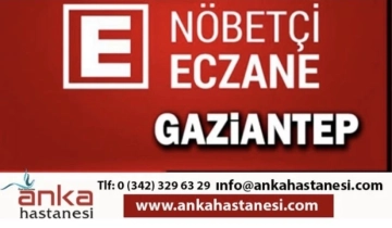 Gaziantep Nöbetçi Eczaneler (02.11.2023)Cumartesi