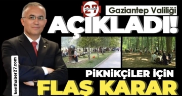 Gaziantepli sahreciler için önemli karar!..