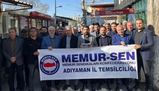 Memur-Sen Adıyaman İl Temsilciliği:  “Anayasa Değişsin, Aile Korunsun”